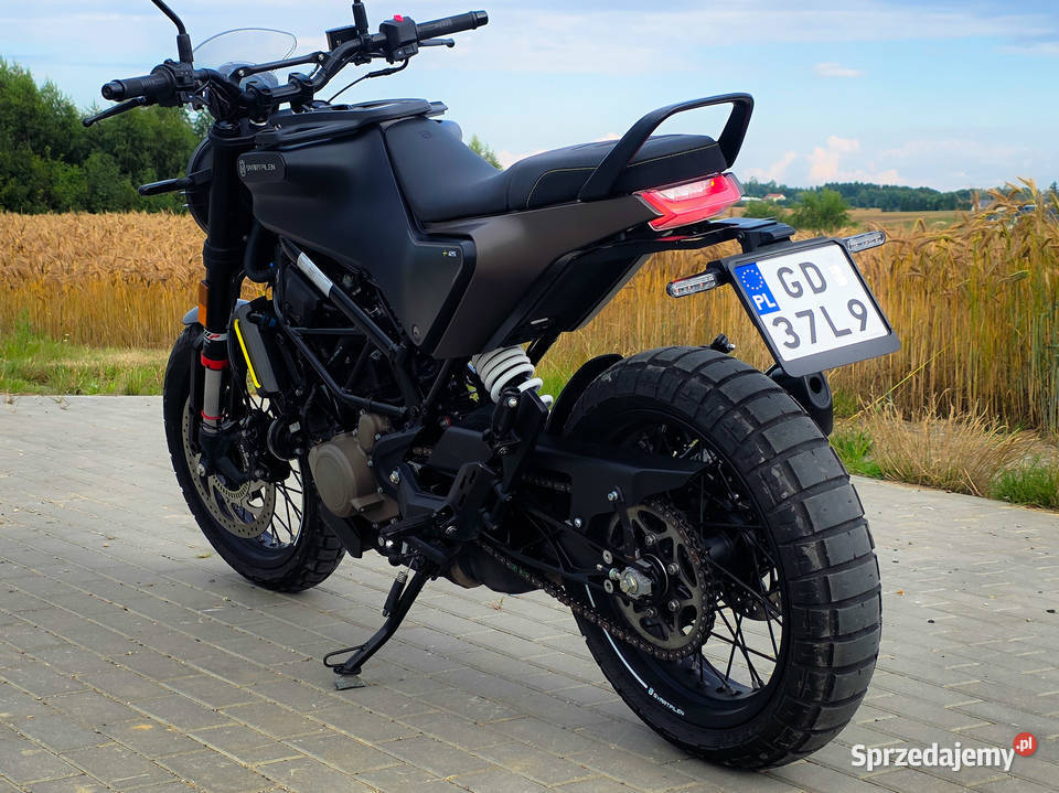 Husqvarna Svartpilen 125 Salon pierwszy Gdańsk