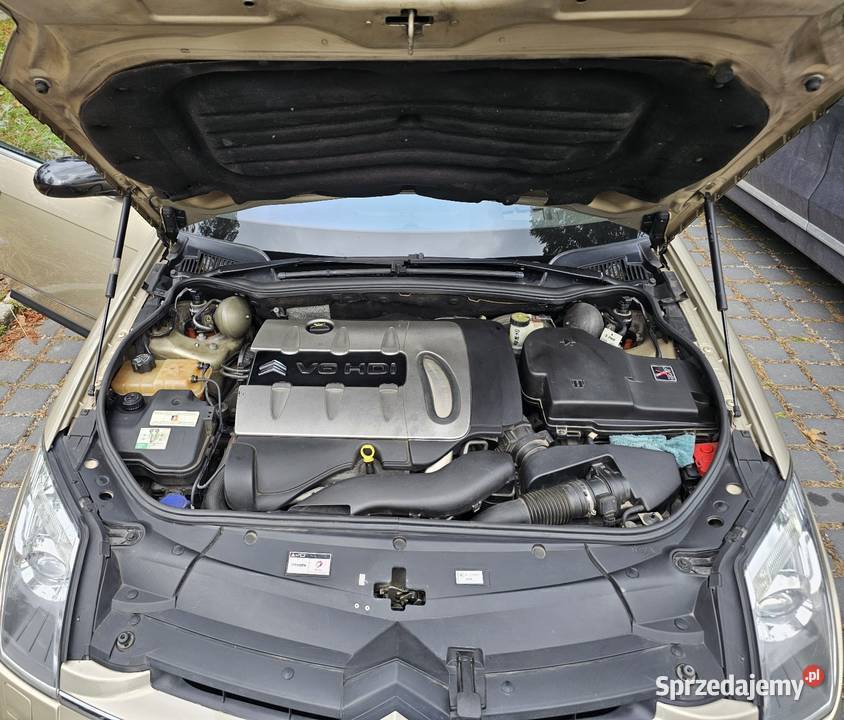 Citroen C6 Kolor Mokry Piasek Brązowa Skóra automatyczna Karczew