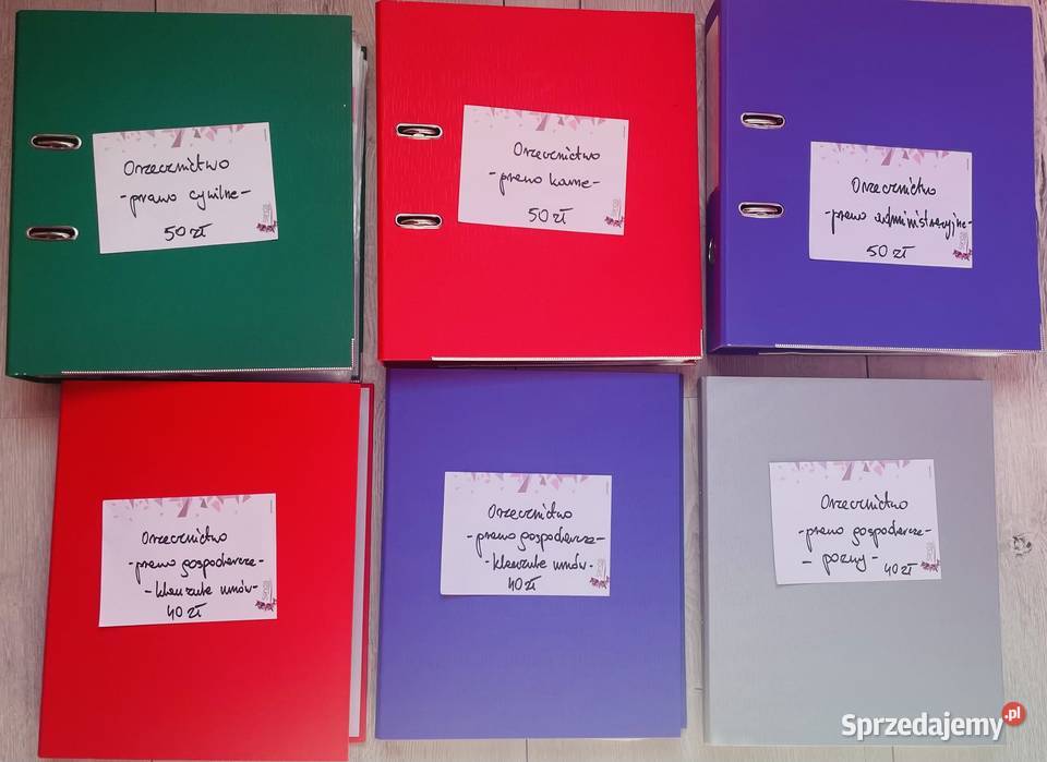 Materiały na egzamin zawodowy adwokackiradcowski prawo i administracja sprzedam