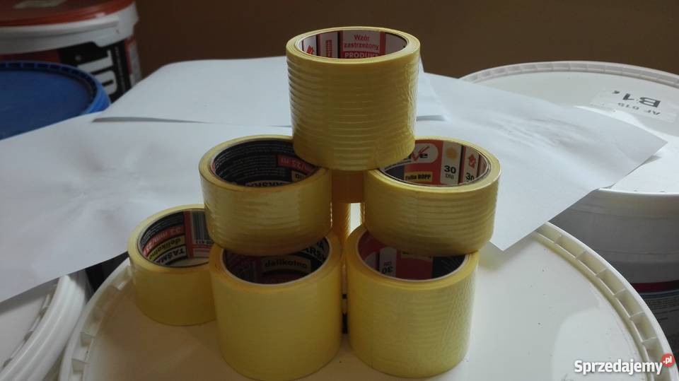 SILIKONOWA TAŚMA MALARSKA NA DELIKATNE PODŁOŻA Lublin