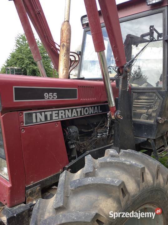 ciągnik Case International 955 z turem traktor Krasnystaw