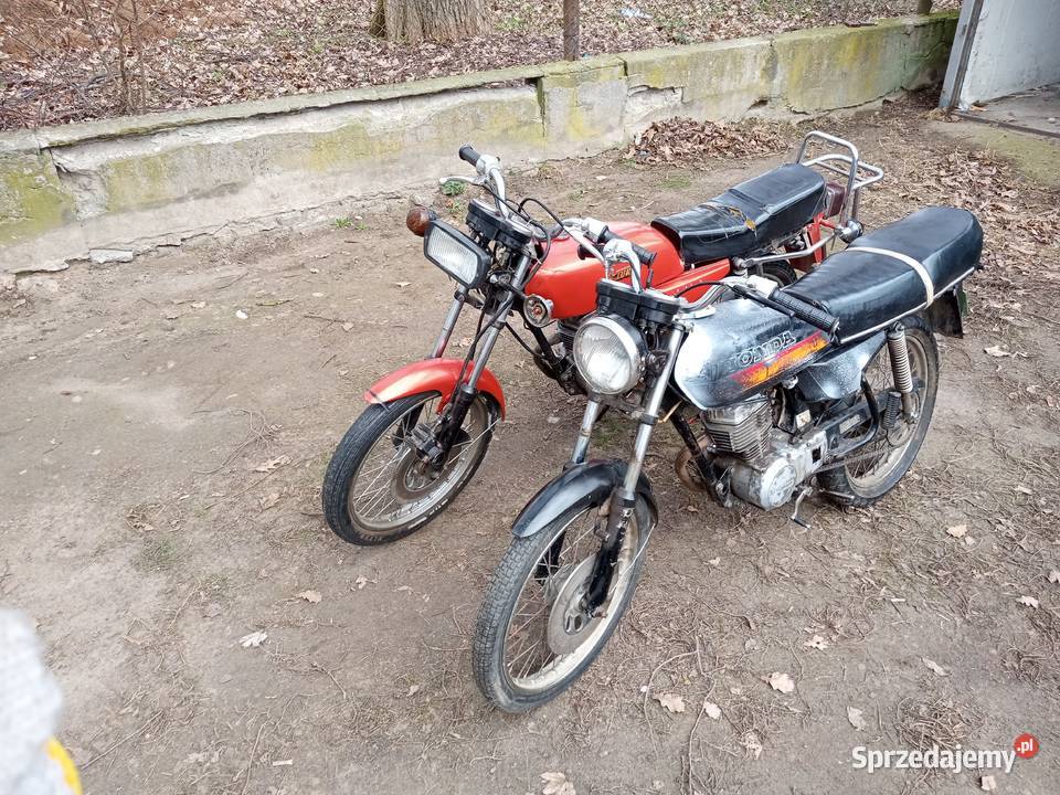 Honda cb50j dwie sztuki na chodzie motorower mazowieckie Mława sprzedam