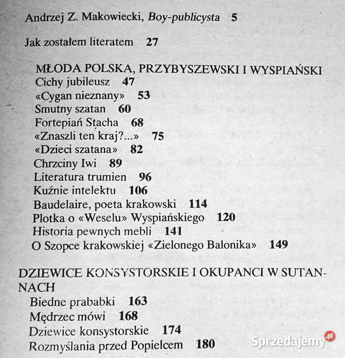 Reflektorem w mrok Tadeusz Żeleński Boy Chełm