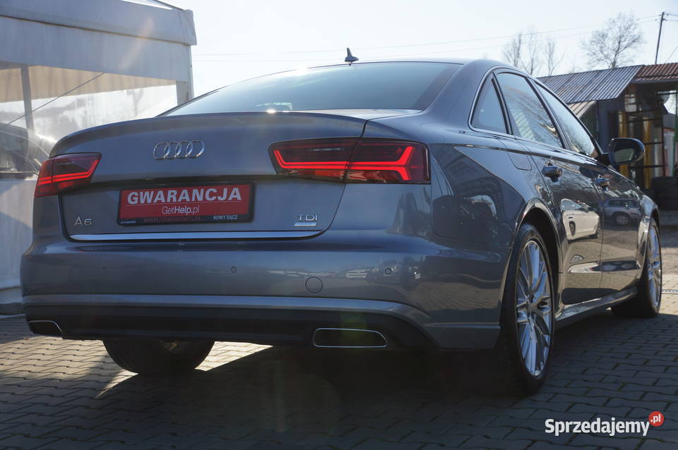 Audi A6 20 TDI CR 190 Lift Full LED Alcantara komputer pokładowy Nowy Sącz