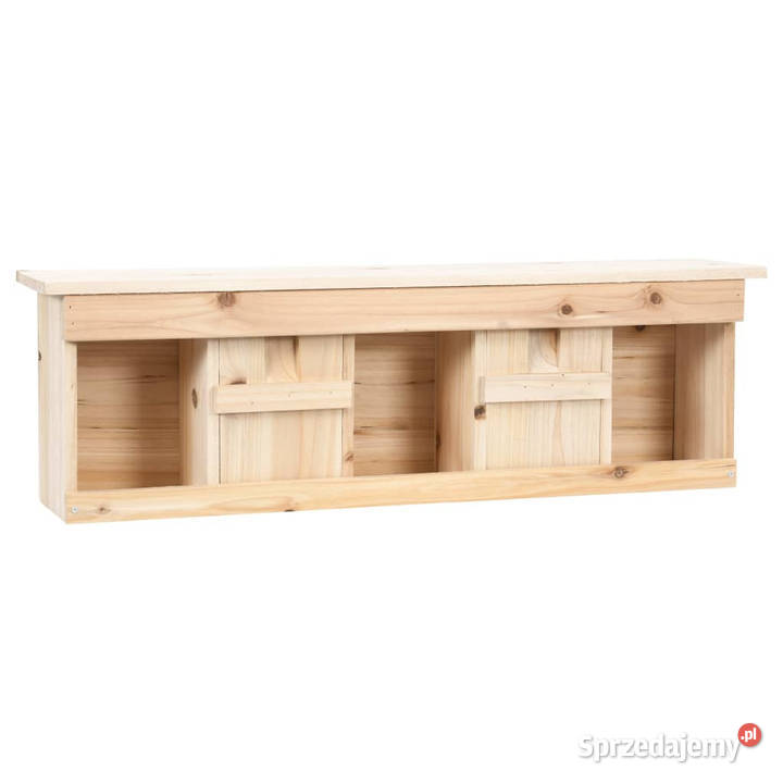 Domek wróbli 5 pokoi 68x15x21 drewno jodłowe Pozostałe mazowieckie Warszawa