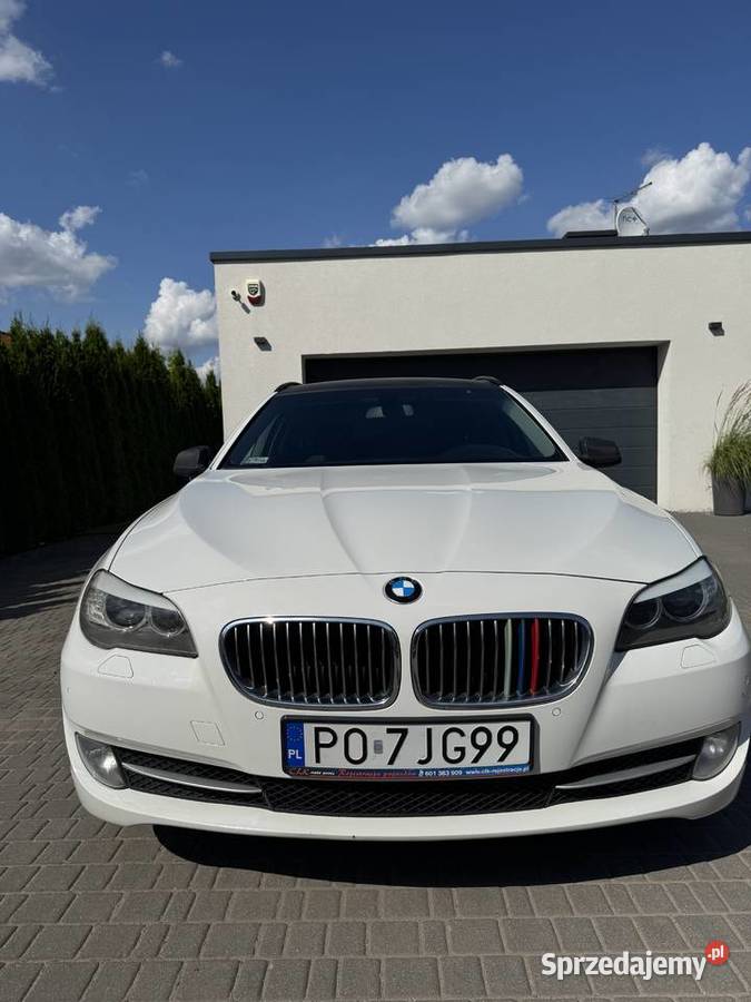 BMW Seria 5 BMW 520d Touring Navi pierwszy Samochody osobowe Poznań