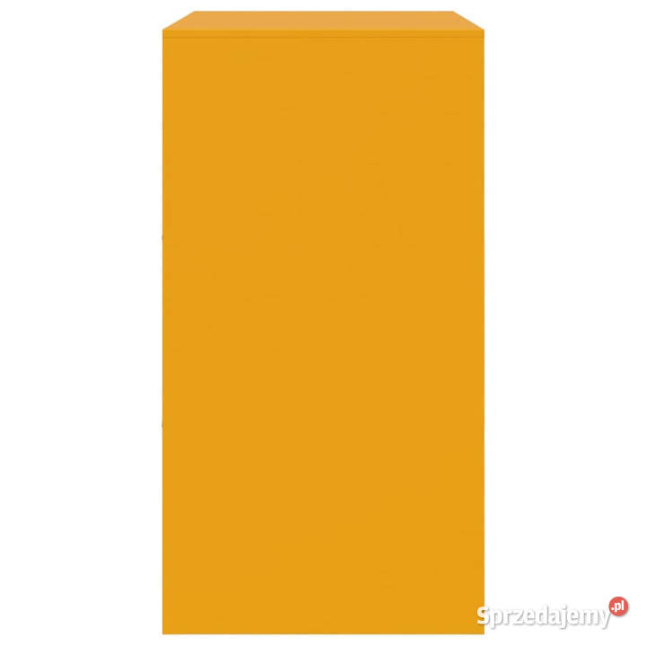 Szafka boczna musztardowa 67x39x73 stalowa Warszawa
