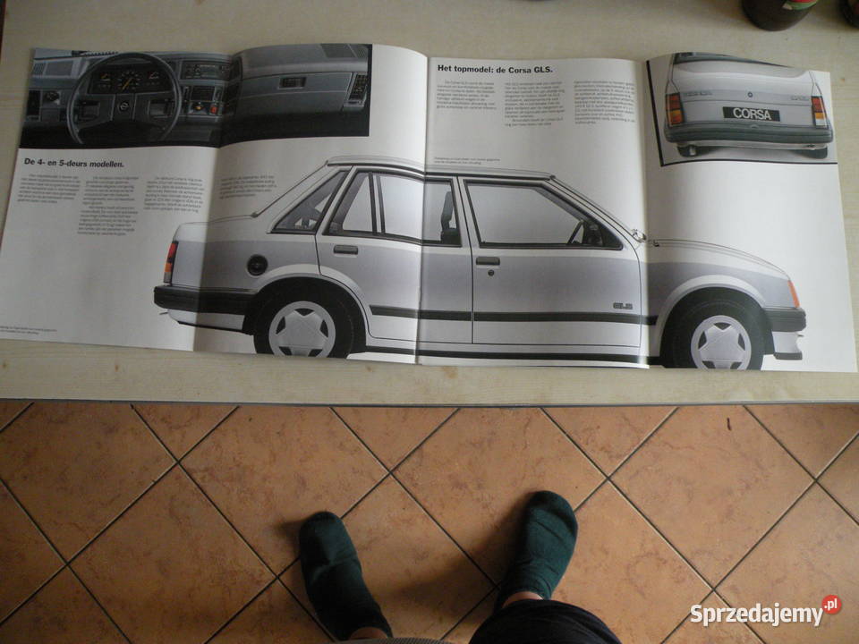 OPEL CORSA FOLDER PROSPEKT KATALOG