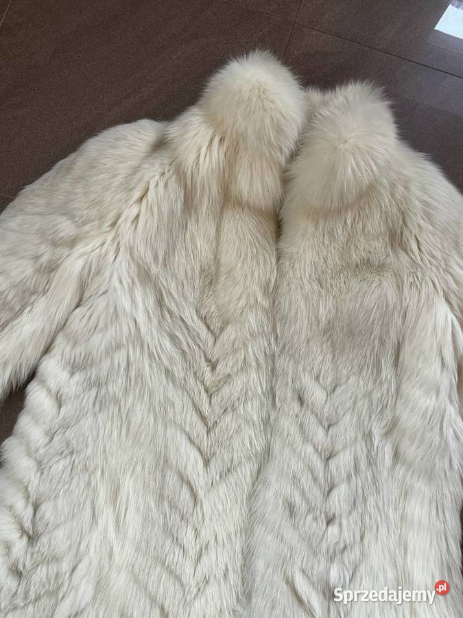 Futro z lisa polarnego 38 M Bez wzoru Łowęcin