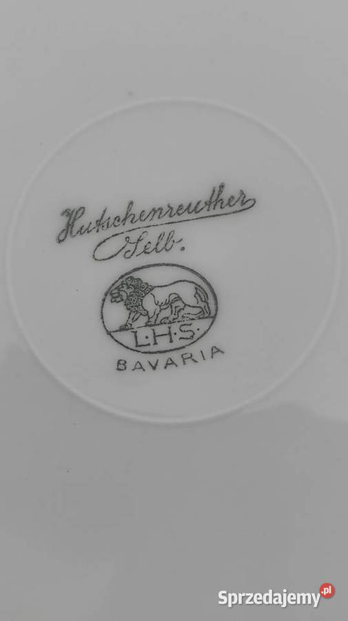 HUTSCHENREUTHER SELB DUŻA PATERA Z UCHWYTAMI