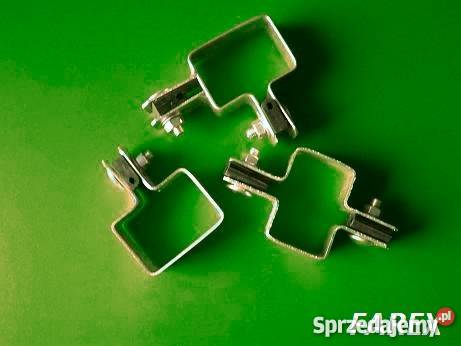 Obejmy do paneli ogrodzeniowych 60x40 słupki Łubniany