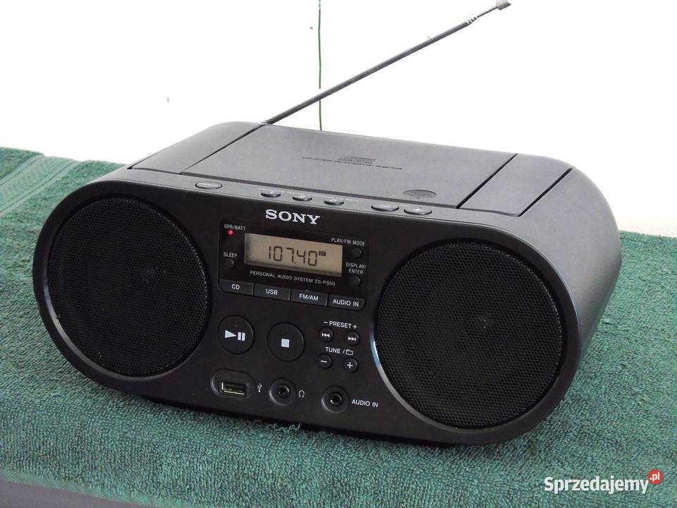 Zestaw audio Sony CD USB radio AUX WYSYŁKA podkarpackie Jasło