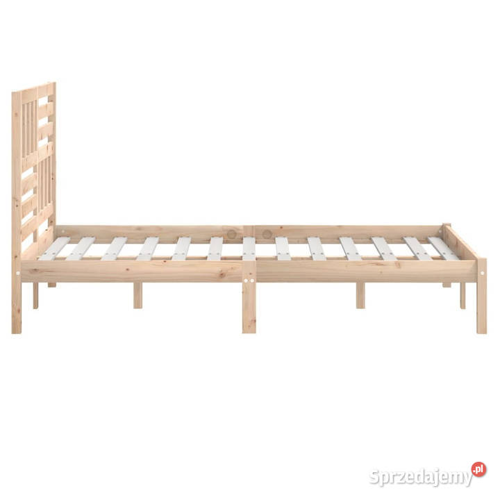 Rama łóżka lite drewno sosnowe 135x190 WM3100998 Łóżka Warszawa
