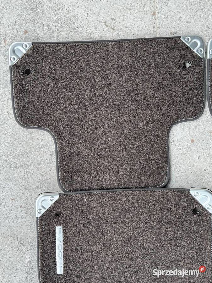 Dywaniki samochodowe Range Land Rover welur Dąbie