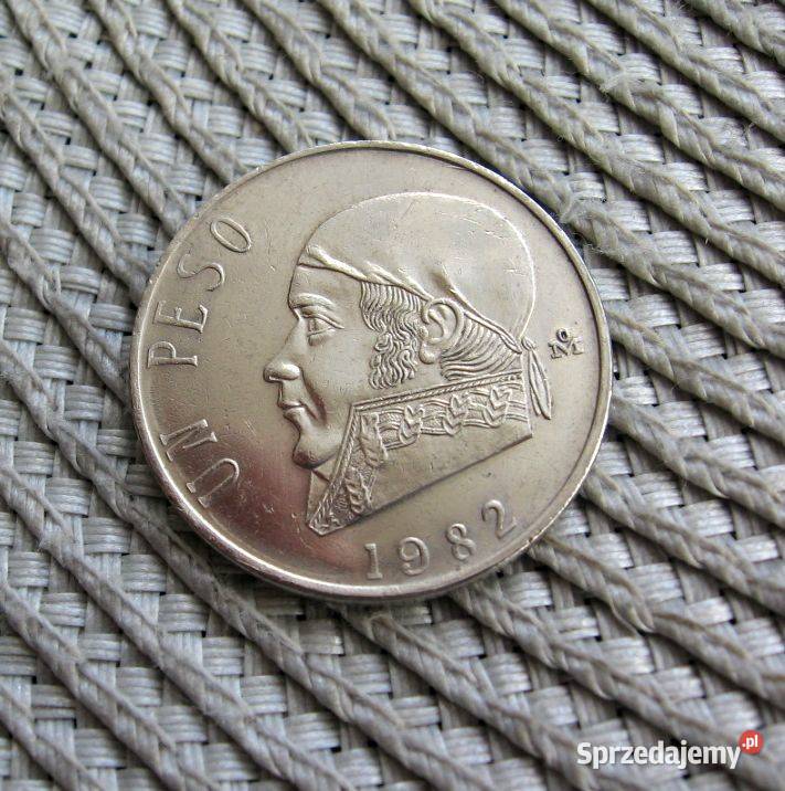 Meksyk 1 Peso 1982r Kalisz sprzedam