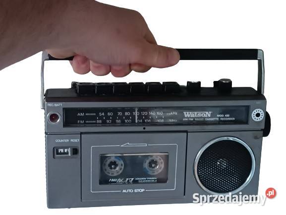 Stary radiomagnetofon WatsoN mod 430 Rzeszów