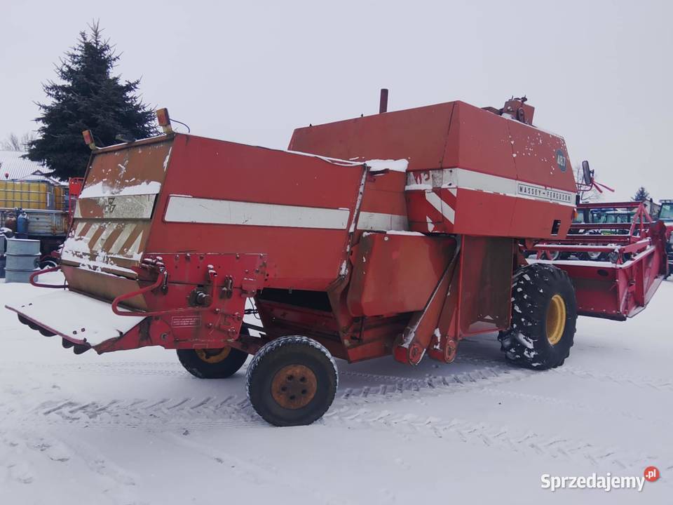 Kombajn zbożowy Massey Ferguson 487 oryginał Skaryszew