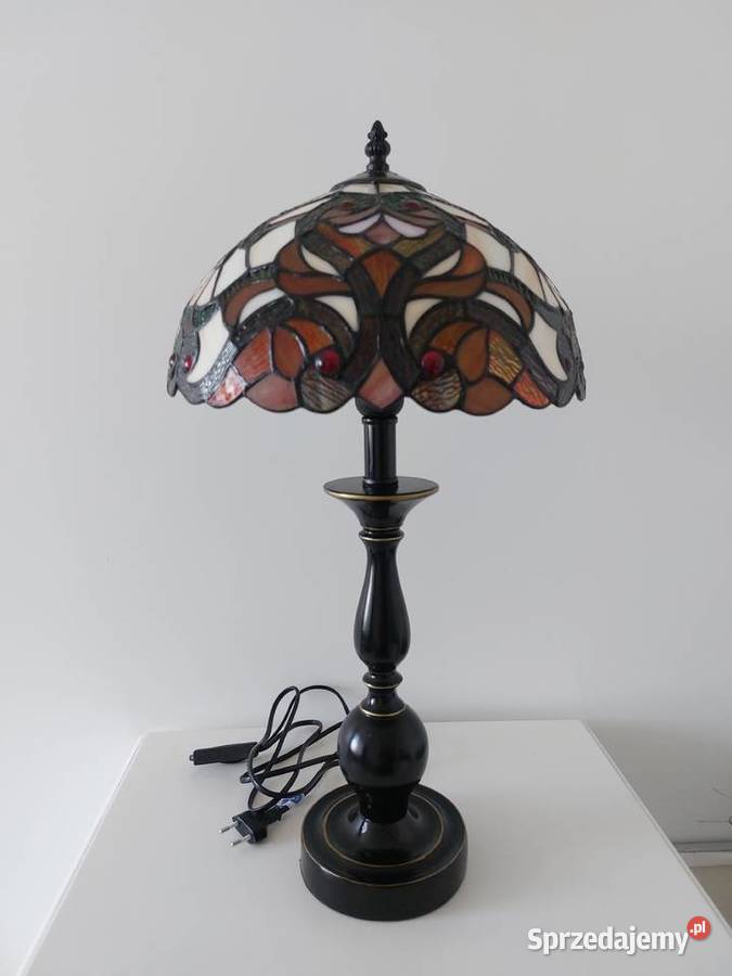 Duża efektowna lampa witrażowa Warszawa sprzedam