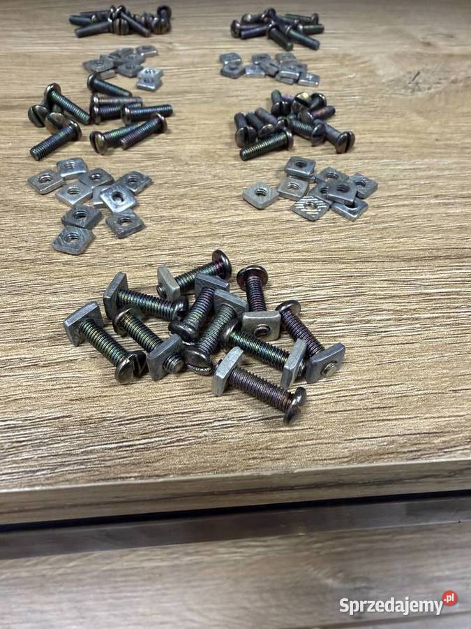 Śruby i nakrętki kwadratowe do plandeki Gaz 69M małopolskie Sucha Beskidzka