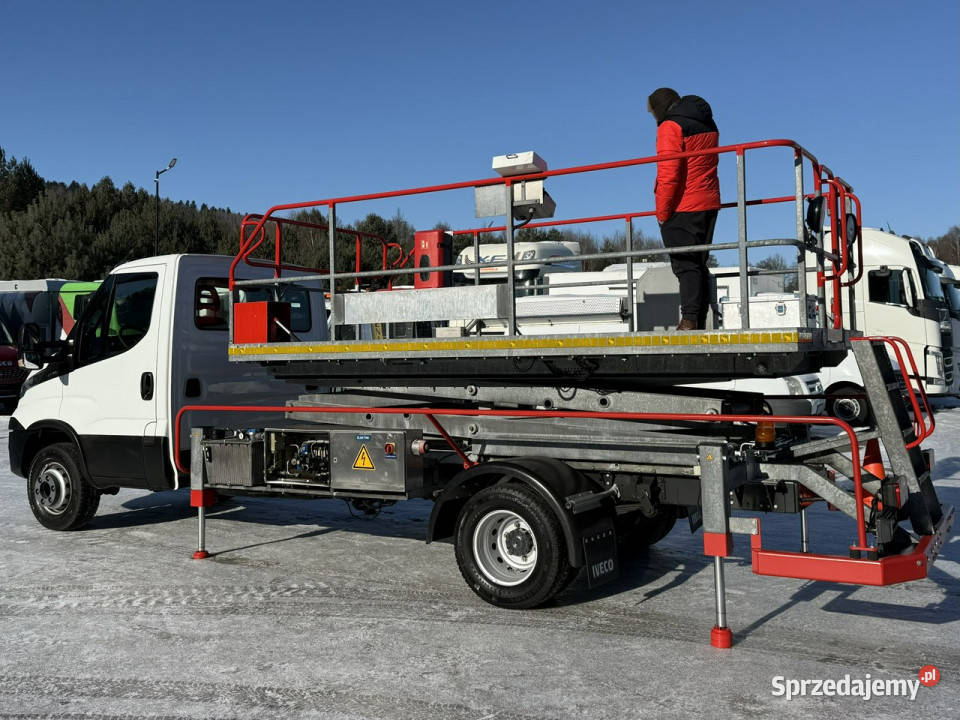 Iveco Zwyżka Podnośnik Nożycowy Franke FHB 63 Widełki