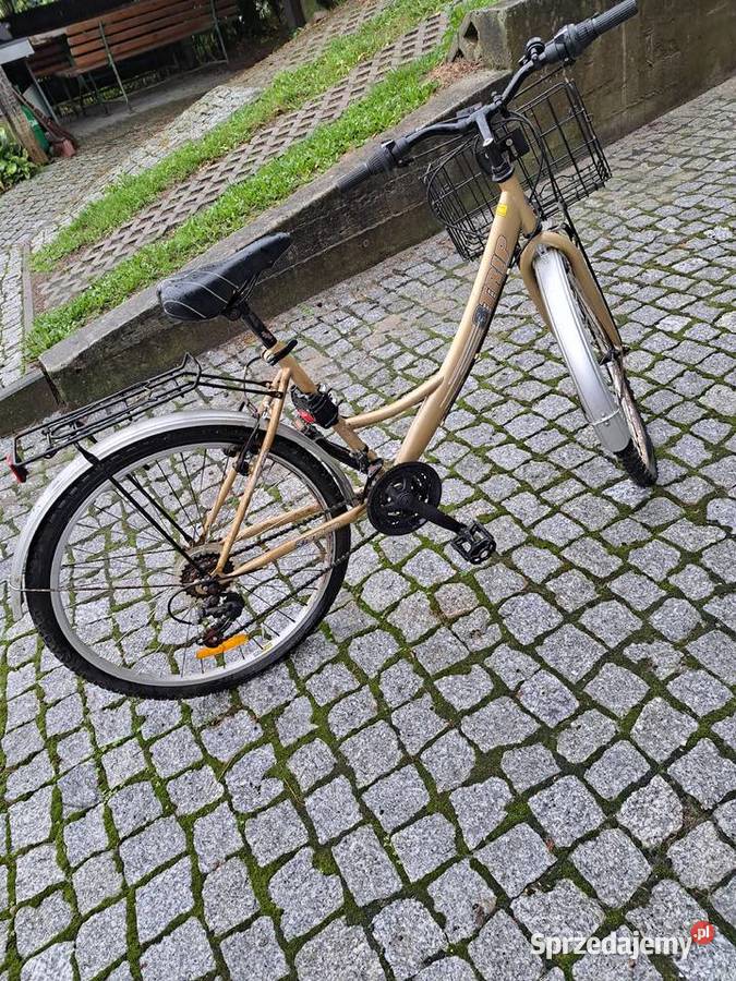 Rower 3 Trip z koszem i bagażnikiem małopolskie Zalas
