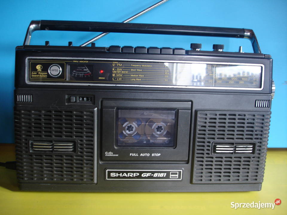 Radiomagnetofon SHARP GF8181 Zielona Góra