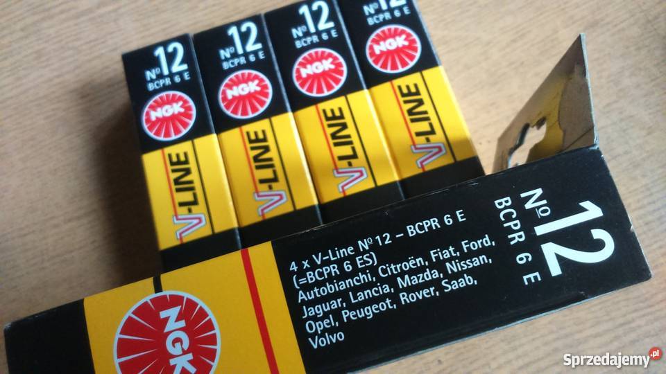 Świece zapłonowe NGK VLINE 12 Układ elektryczny Ciechanów