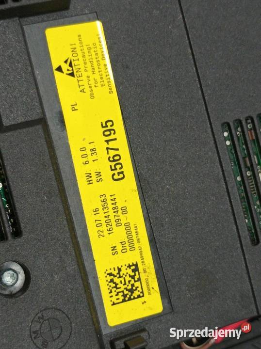LAMPKA PODSUFITKI CZARNA KOMPLET 1620413563 Bmw Oświetlenie kabiny