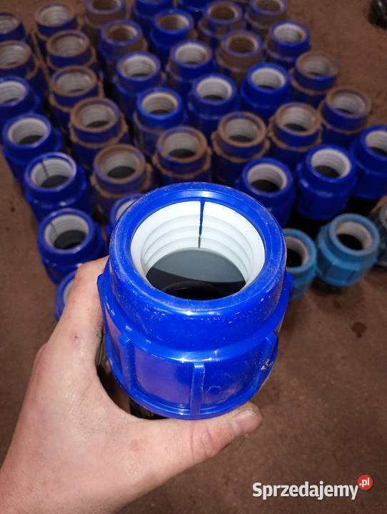 Złączka skręcana zaciskowa do PE 50mm x 2 Pozostałe Turkowice