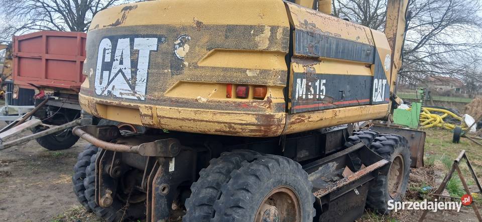 Koparka obrotowa cat M 315 2000 Głogów