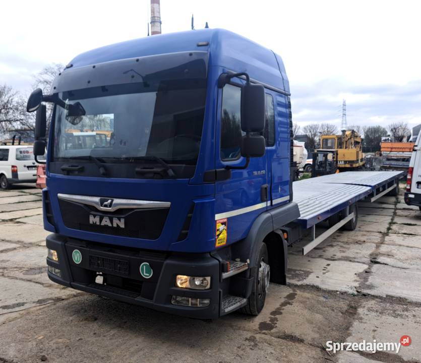 MAN TGL przyczepa Gniotpol Bielsko-Biała