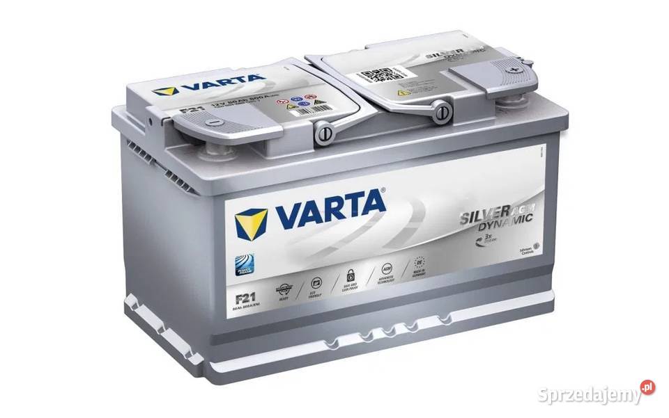 Akumulator Varta Silver Dynamic Agm F21 80Ah800A mazowieckie Pruszków