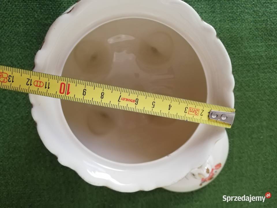 Bomboniera porcelana sygnowana Reinchenbach Gorlice