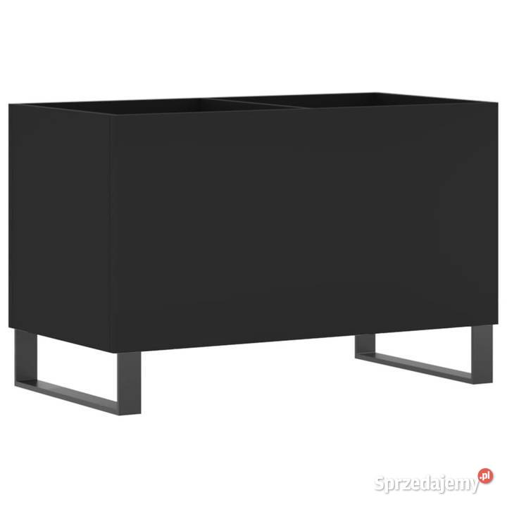 Szafka na płyty czarna 745x38x48 materiał Warszawa