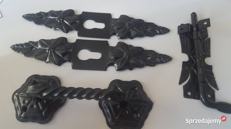 Szyld meblowy nakładany SZYLD KUTY na wkładkę Drzwi i okna Rzeszotary