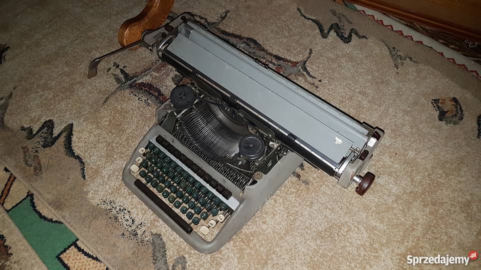 Maszyna do pisania UNIKAT ZABYTEK Kolekcja Katowice