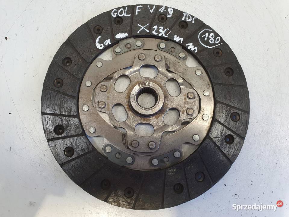 TARCZA DOCISK sprzęgło VW Golf V 19 TDI