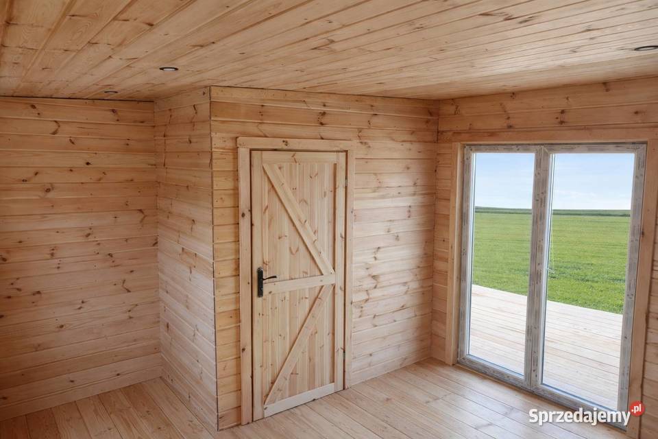 Drewniany domek całoroczny 20 m2 taras 10 m2 Grudziądz