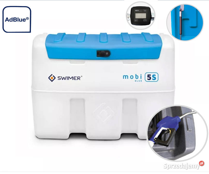 Zbiornik mobilny Mobi 5S Blue na AdBlue 400L Wrocław
