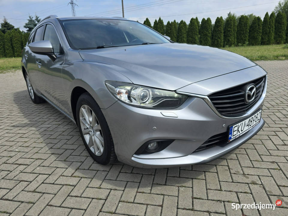 Mazda 6 20Benz NavigacjaXenonyLedyKlimatr 2 centralny zamek Kutno