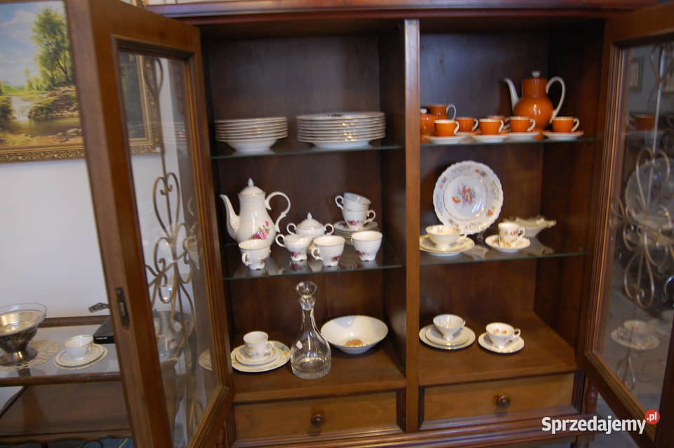 Stylowa witryna biblioteczka Meble Lublin