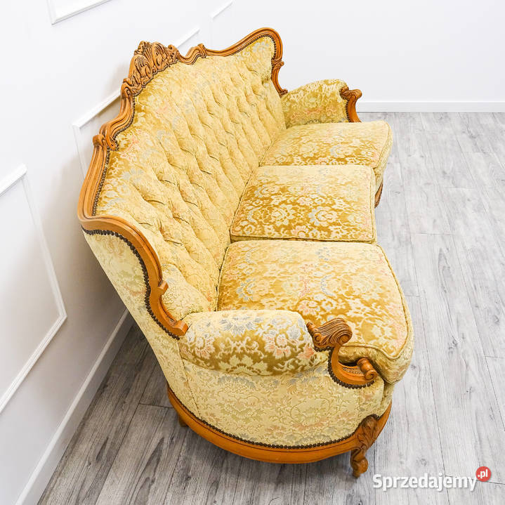 Francuski KOMPLET MEBLI do SALONU Ludwik ZESTAW Kalisz