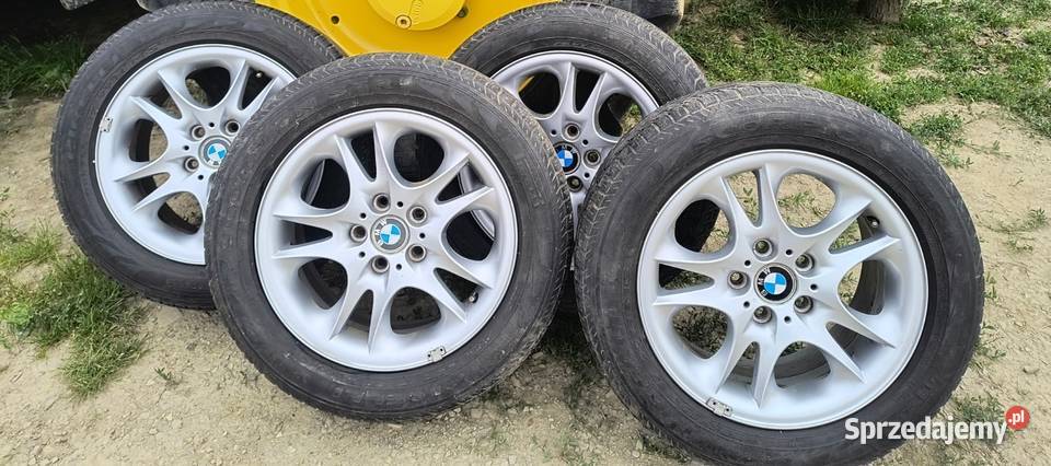 Alufelgi z oponami BMW X3 55 podkarpackie Zarszyn sprzedam