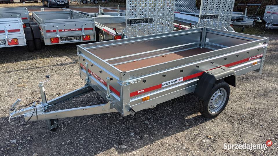 Przyczepa TEMARED PRO 2612 263x125 WYPRZEDAŻ Lublin