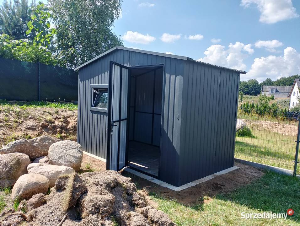 Grafitowa Wiata Narzędziowa Garaż Schowek Altana wielkopolskie Konin sprzedam