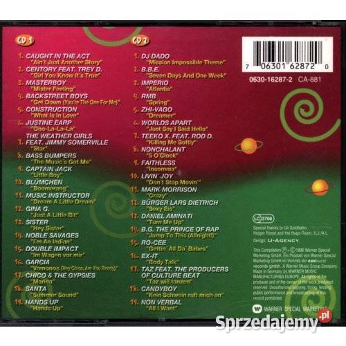 Hugos Mega Dance 96 Die Dritte 2CD Oryginalna Muzyka