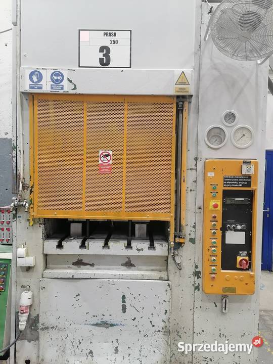 Prasa hydrauliczna PHM 250 Ponar Żywiec Produkcja Malbork sprzedam