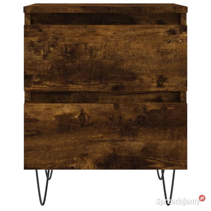 Szafki nocne 2 przydymiony dąb 40x35x50 WM826887 Nocne Meble Warszawa