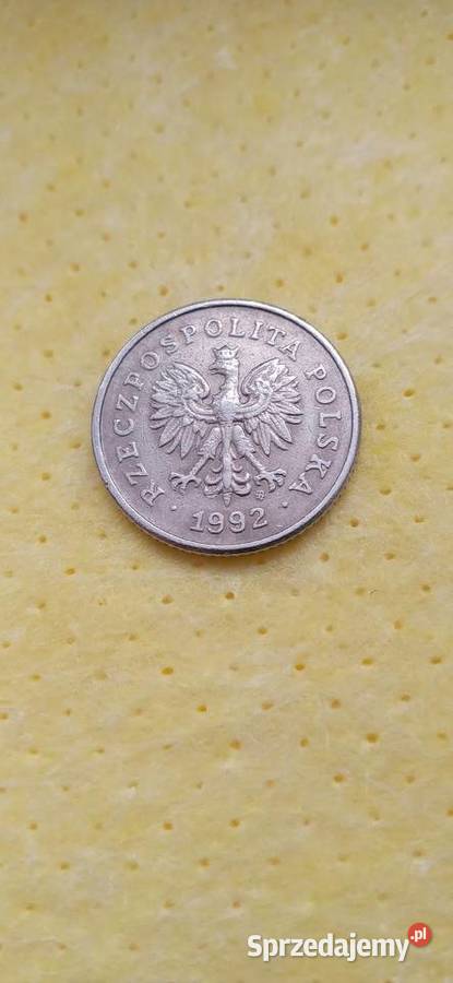 Moneta 50grz 1992 roku Skoczów