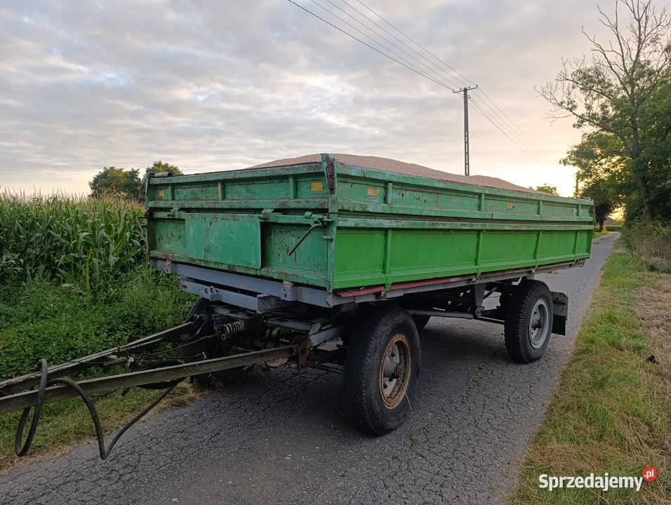 Przyczepa HL 6011 wywrotka 6T zarejestrowana sprzedam